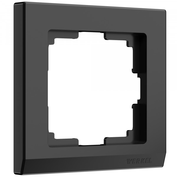 Рамка на 1 пост Werkel WL04-Frame-01 Stark (черный) - купить в Нижнем Новгороде