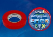 Изолента Uniel UIT-135P 20/15/01 RED - купить в Нижнем Новгороде
