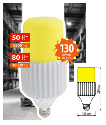 Светодиодные лампы высокой мощности LED-MP200 PROFI